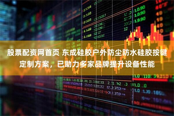 股票配资网首页 东成硅胶户外防尘防水硅胶按键定制方案，已助力多家品牌提升设备性能